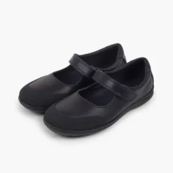 Zapatos Colegiales Lavables Niña Merceditas Puntera Reforzada