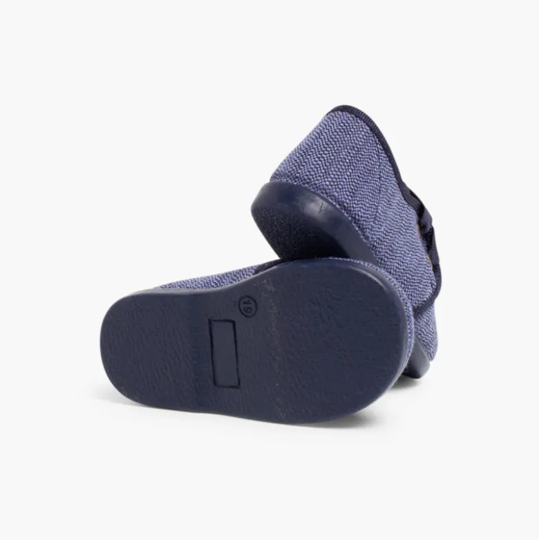Zapatos de Tela Tipo Blucher Niño
